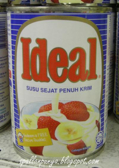 ...dah masuk kotak: Susu Ideal Dulu dan Sekarang