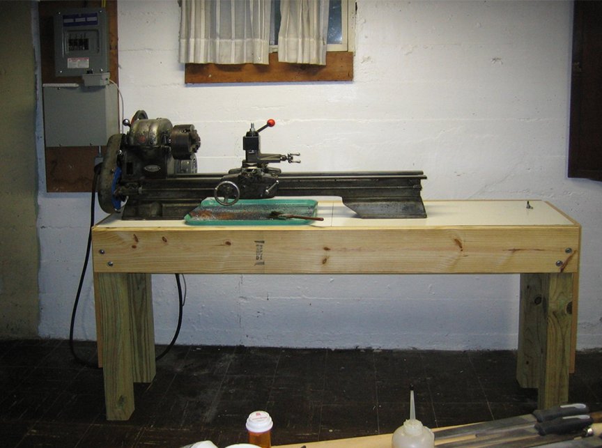 Lathe Bench PDF Woodworking