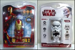 Star Wars & Iron Man USB Drive 4GB