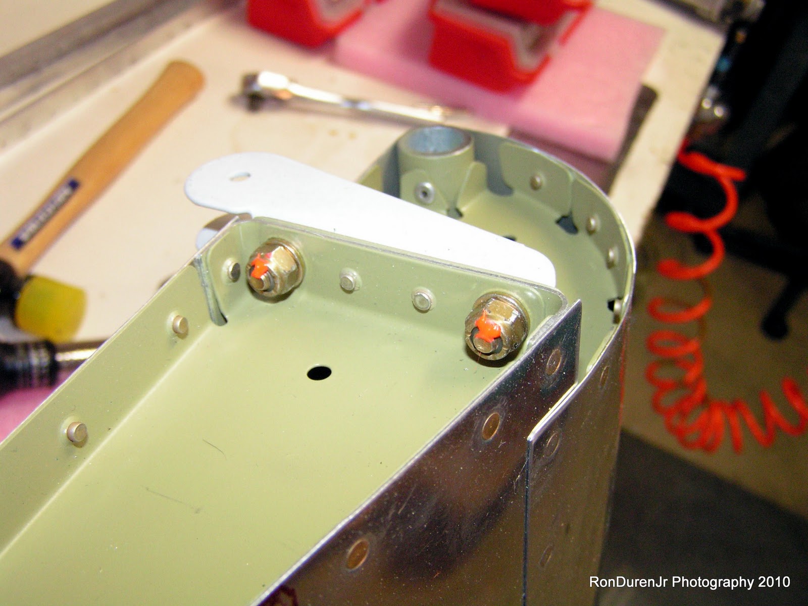 Ron's RV7 Factory Flaps and Fuel Tanks HOBBS 377.5 hrs