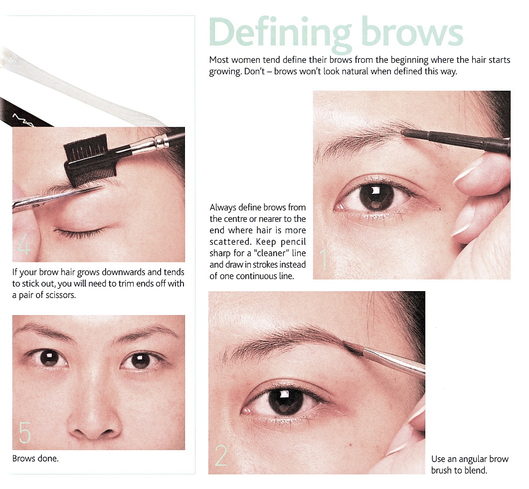 makeup & beauty blog by Andy Lee Singapore About eyebrow trimming