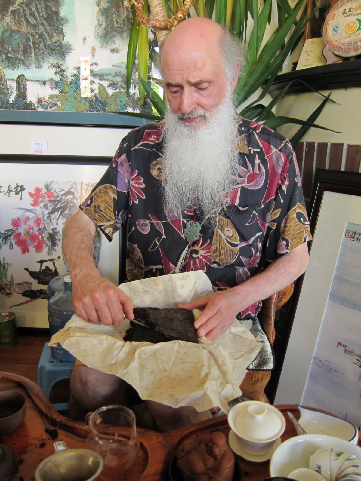 Pacific Northwest Seasons Zen Dog Studio Teahouse Please Pour More Puer