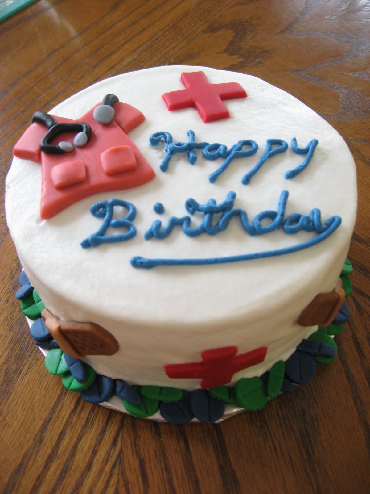 Delectable Sweets by the Smiths: Nurse Birthday Cake