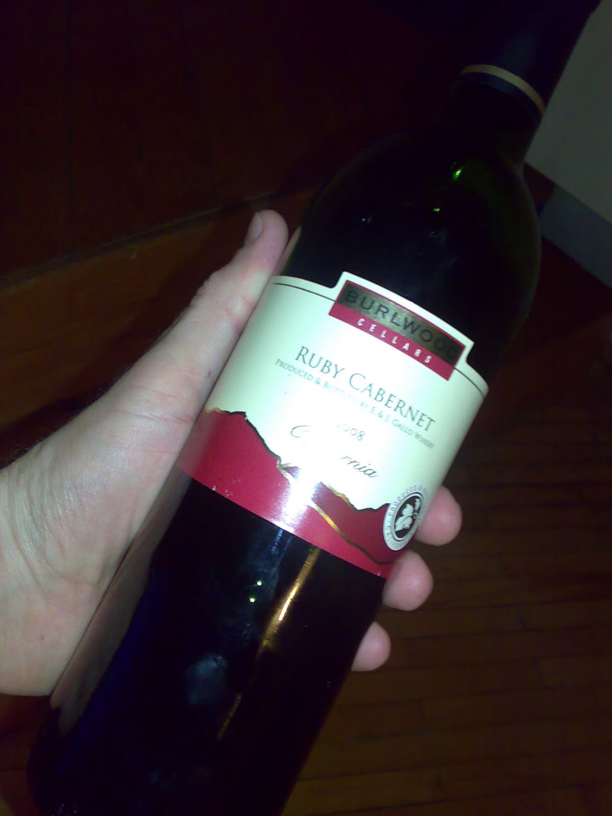 Can I See The Bottle? Ruby Burlwood, California