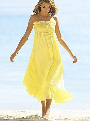 Victoria's Secret Fashion: Summer Maxi Dresses 2010, Strapless