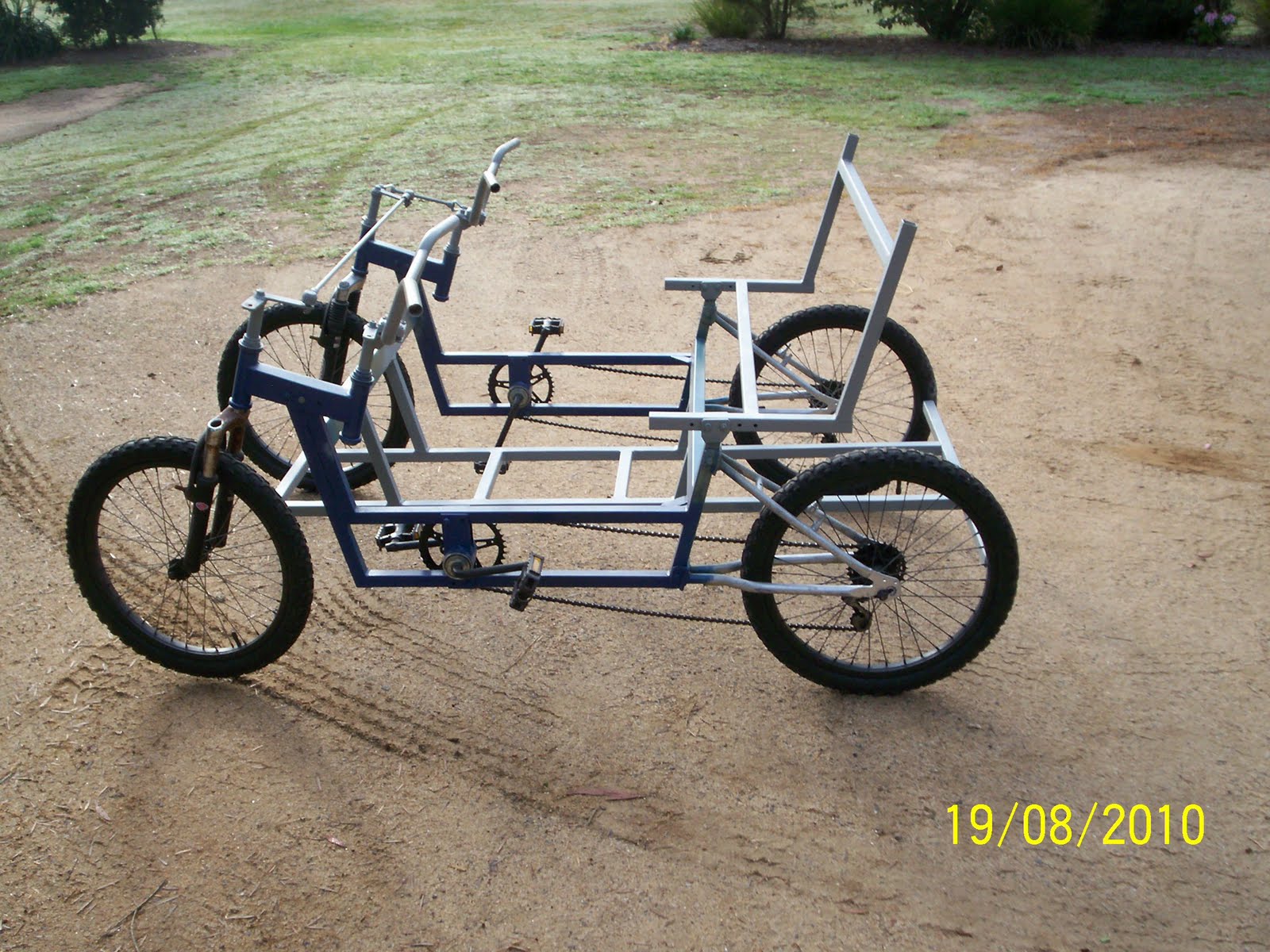 Bicycles Modified The Big quad bike