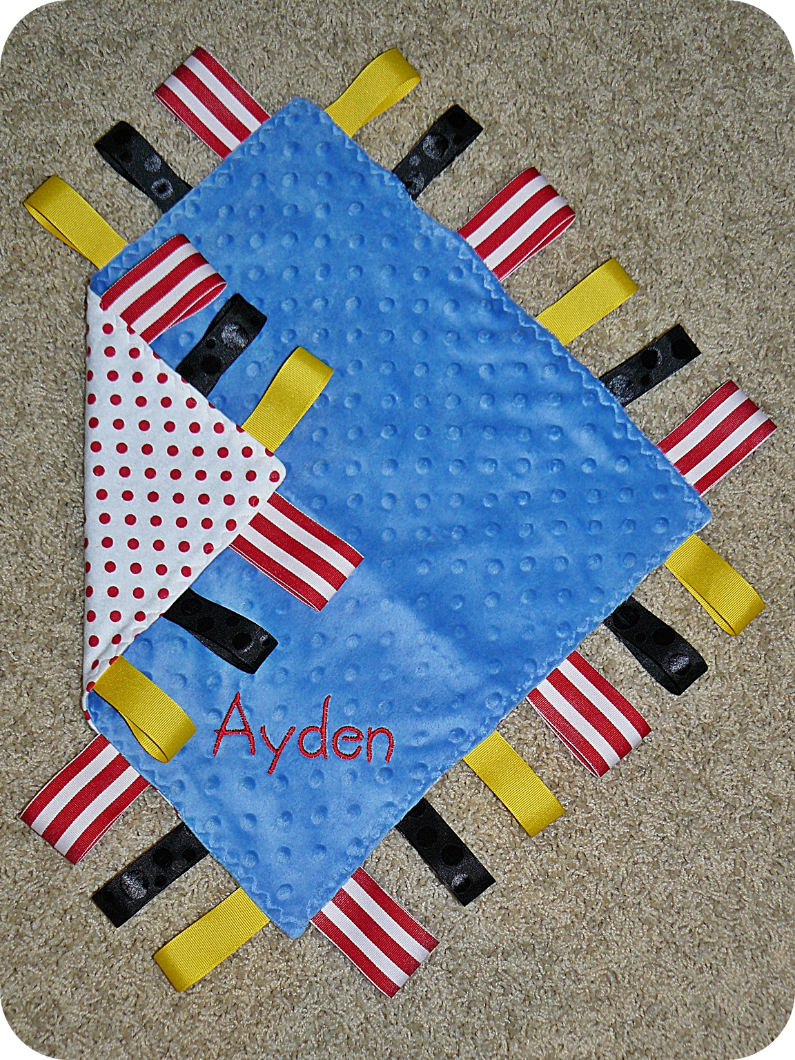 Critterbug & Cricket Tag Along Blanket