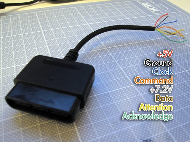 Pacess Laboratory: PS2 Controller Pinouts