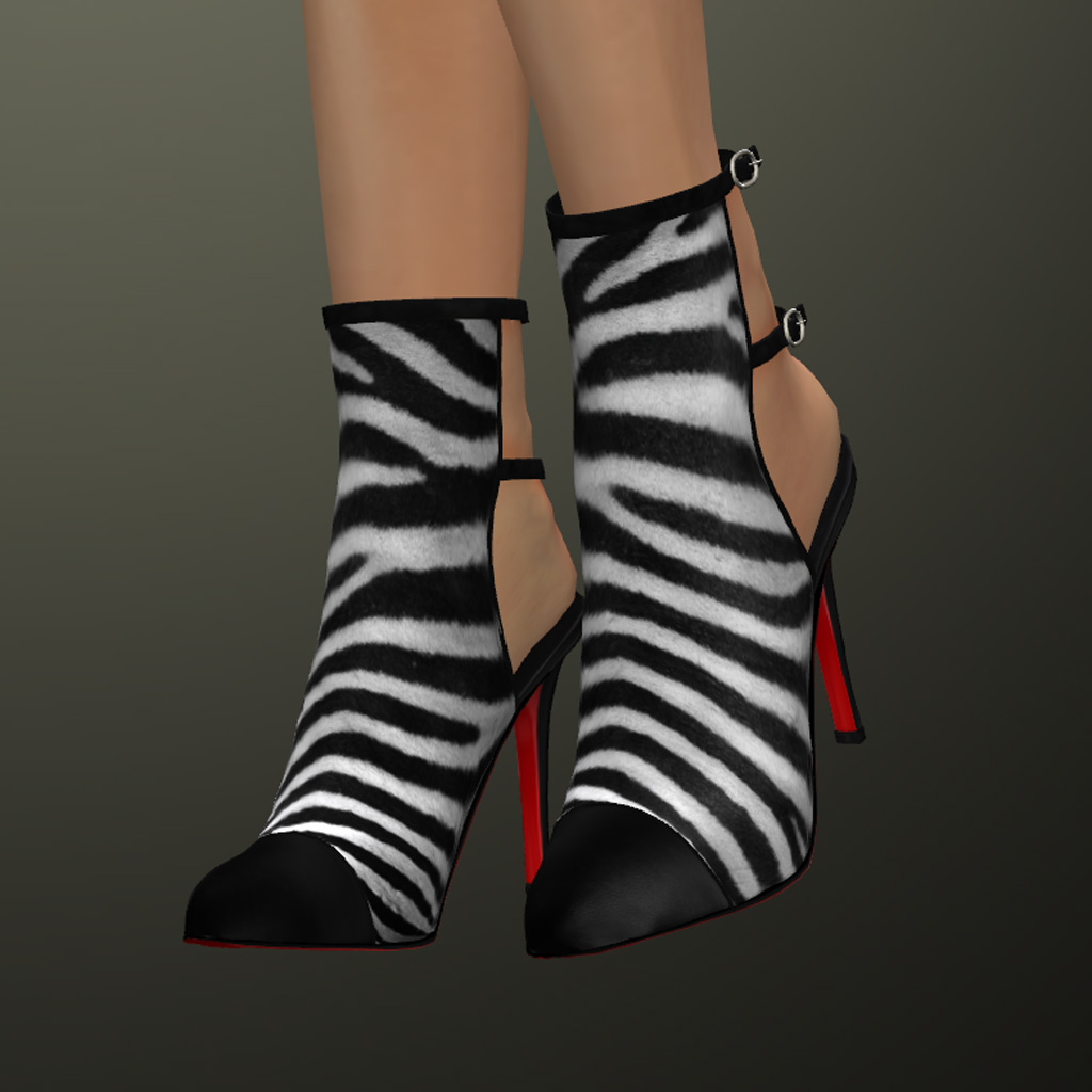 backless ankle booties