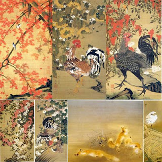 Живопись Японии 12 в. из императорской коллекции.