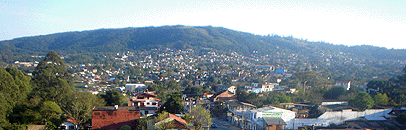 Vista do Morro Santana.