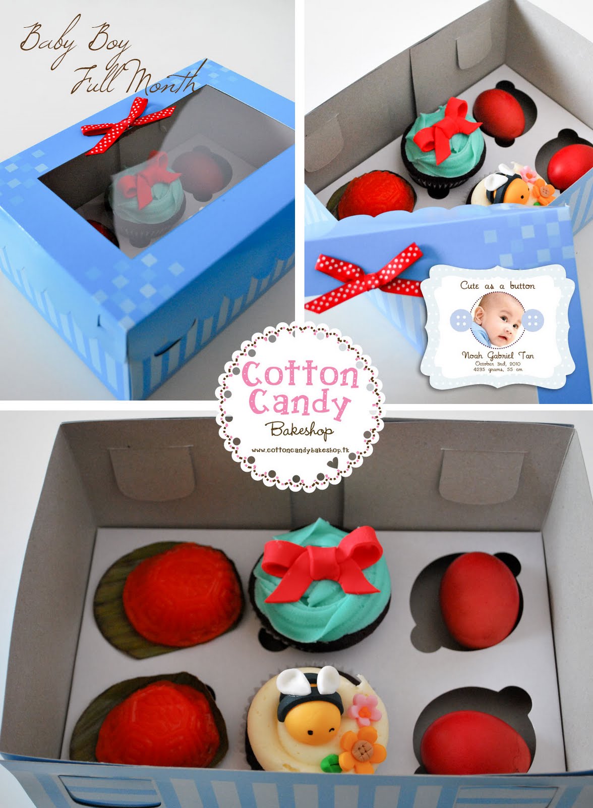 cotton candy Baby Full Month package