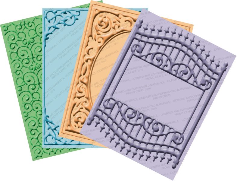NZ Scrapbook NewZ Stunning new Cuttlebug Embossing folders