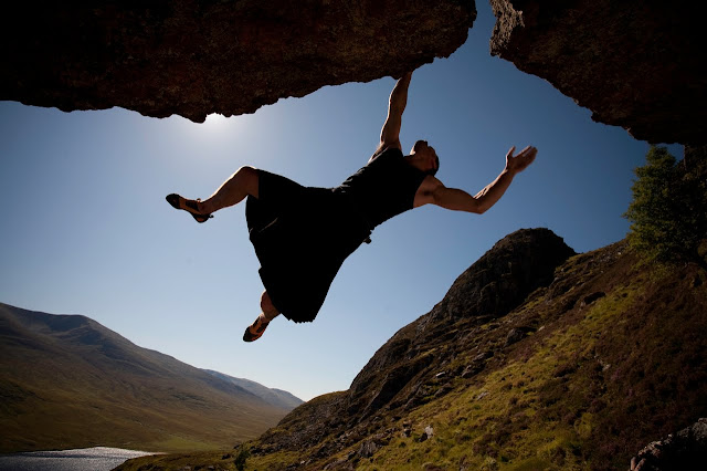 Dave MacLeod blog: Kilted climbing