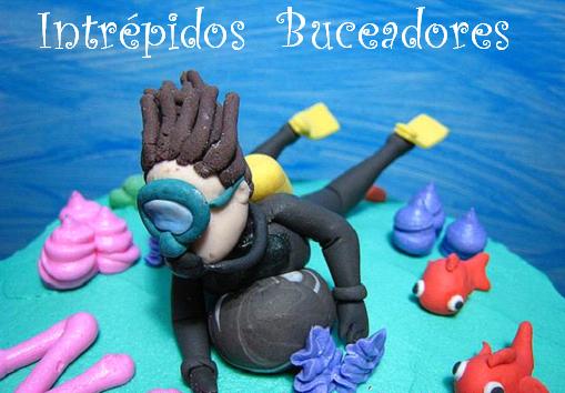 Intrépidos buceadores