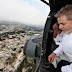 Lula chega ao Haiti e sobrevoa Porto Príncipe de helicóptero