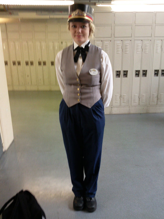 Gap Year Adventures Steam Train uniform