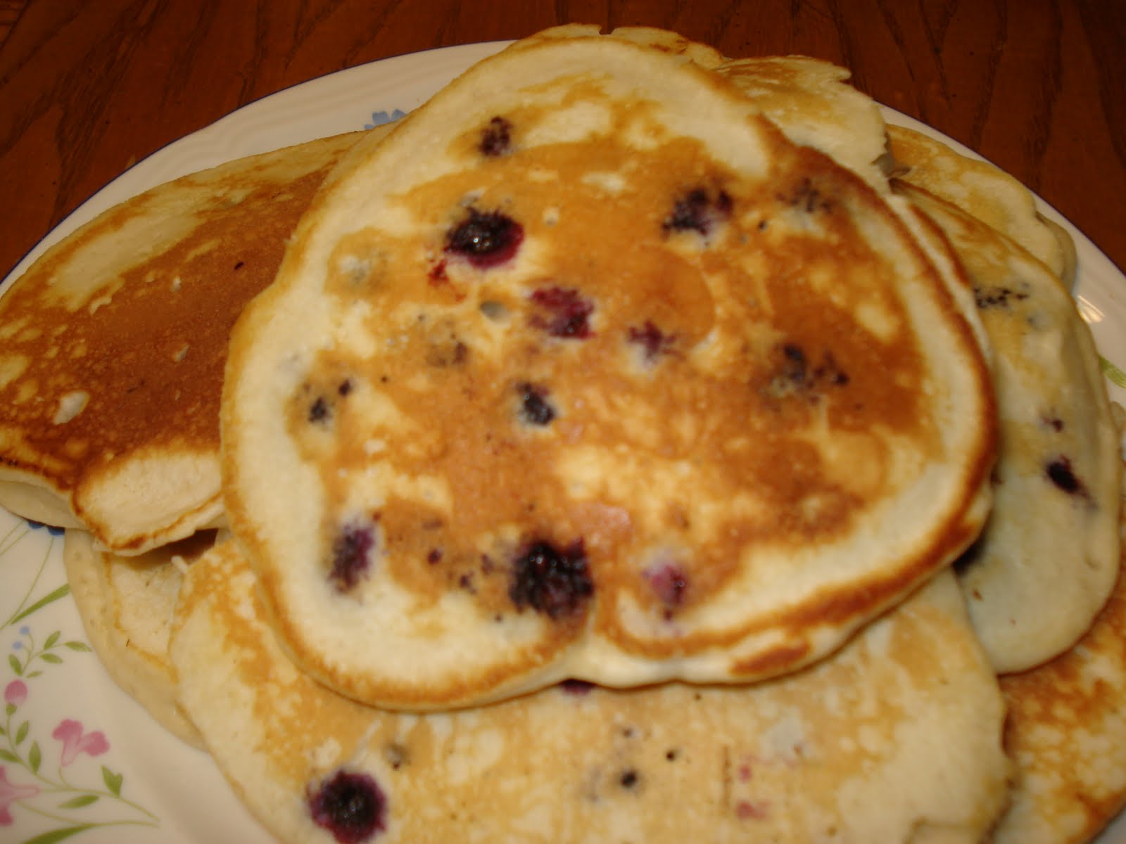 Kim's Korner Blueberry Pancakes