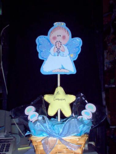 Royal Pink - Decoracion de eventos: CENTROS DE MESA BAUTIZO Y BABY SHOWER