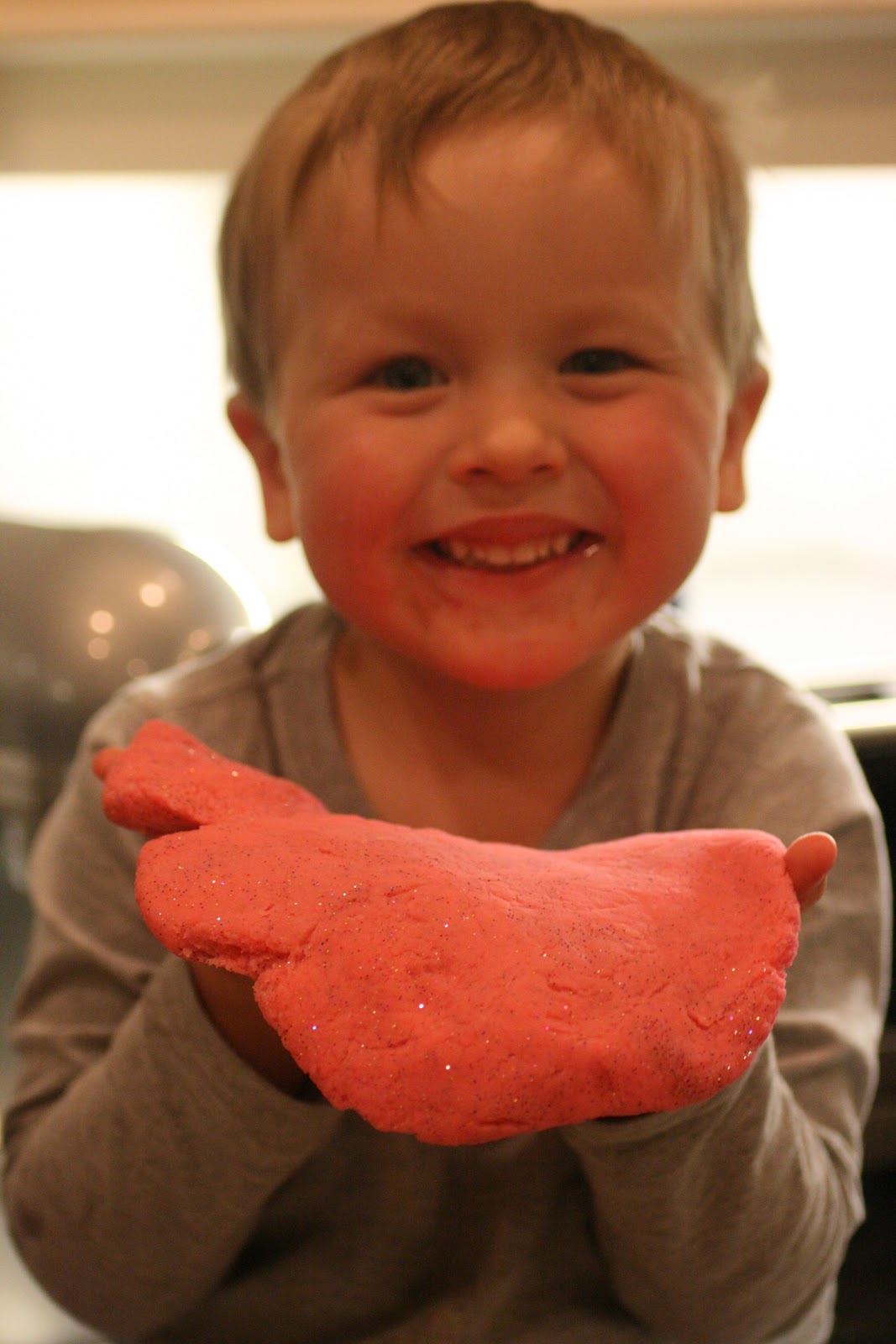muddy puddles and sunshine Homemade Play Dough