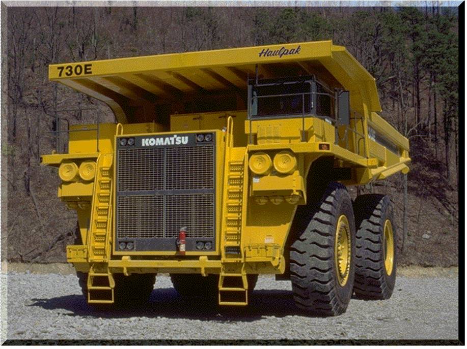 mining engineering: Haulpack 730E
