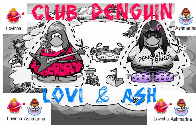 Club Penguin Ash e Lovi!