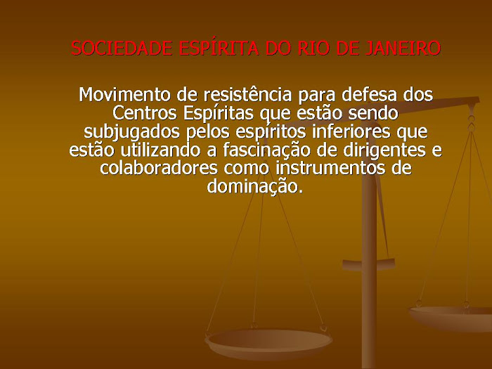 Sociedade Espirita do Rio de Janeiro