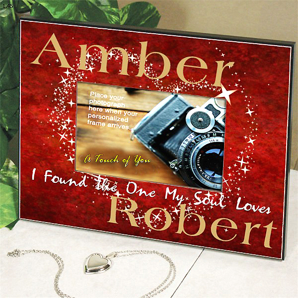 Personalized Gifts Picture Frame The One My Soul Loves Personalized