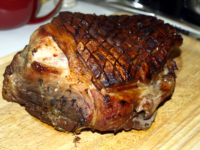 Schweinekrustenbraten Sous Vide Schweinekrustenbraten Sous Vide