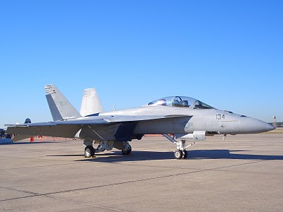 F-18 Hornet - Tail Number 134 - Front