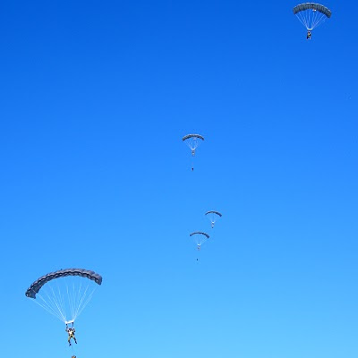 USAF CCT HALO Jump - Team Gliding