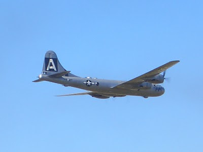 Lackland AFB Air Fest: B-29 Superfortress Flyby