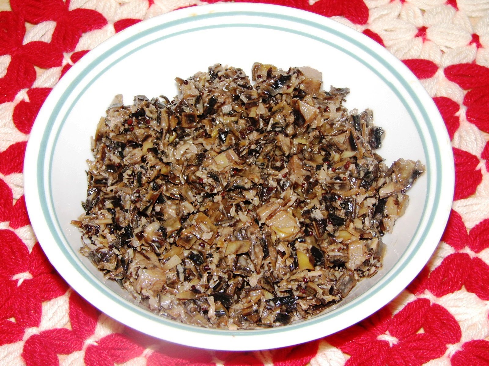 Celebrating Little Things In Life Banana Flower Stir Fry / Bondi Upkari