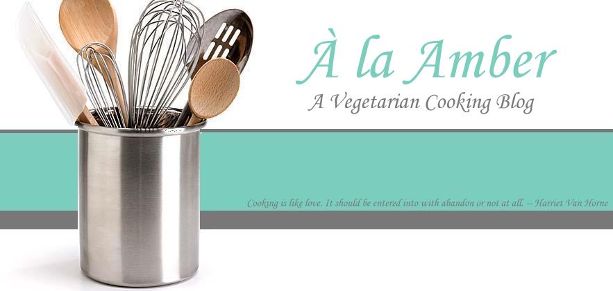 À la Amber | Vegetarian Cooking Blog