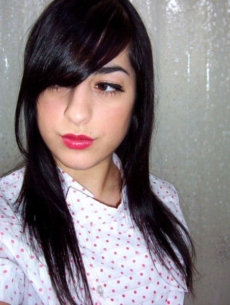 prom hairstyle emo hair girls