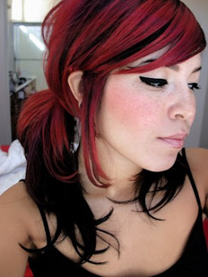 Emo Hairstyle With Emo Red Hair Style Picture 8