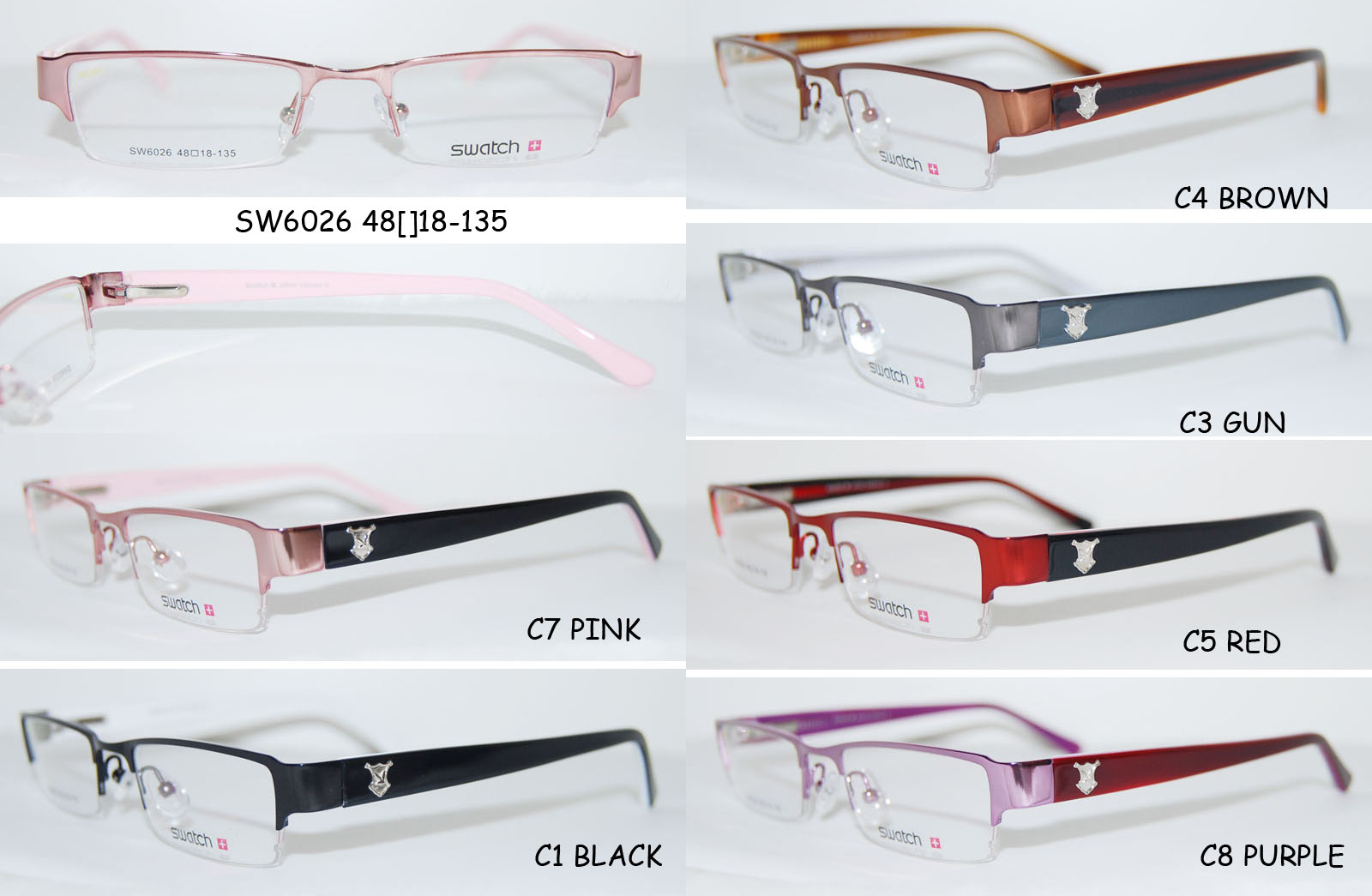 OPTICAL FRAME AND SUNGLASSESS SWATCH OPTICAL FRAME