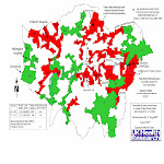 LONDON's Infant Mortality/Incinerator location Map,2002-2005