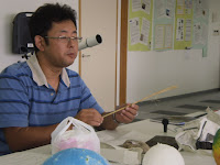 講師の高橋さん、講義中