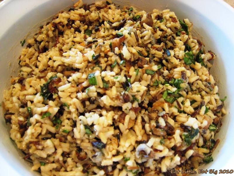 Recipe for Mushroom Rice | Eat Little, Eat Big