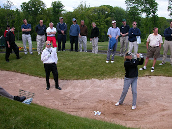 TJ does MC duties for Annika's Clinic
