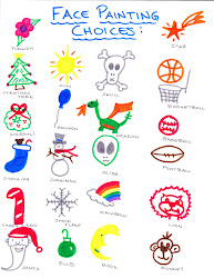 face painting easy paint designs quick facepaint paintings tenten clown choices