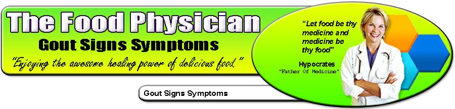 Gout Signs Symptoms