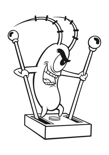 SpongeBob Coloring Pages Plankton SpongeBob Character Coloring Pages SpongeBob Coloring Pages Plankton SpongeBob Character Coloring Pages