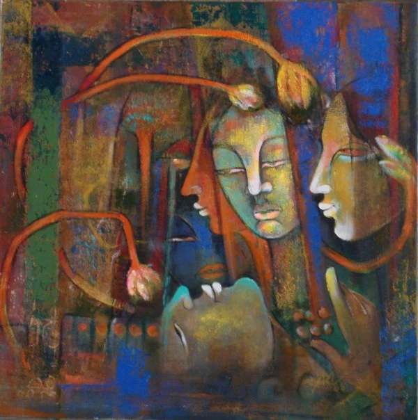 Poonam Chandrika Tyagi 1964 | Indian Symbolist painter