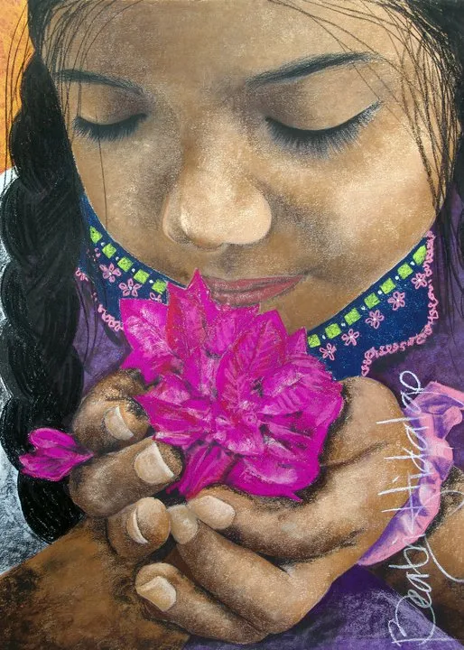 Beatriz Hidalgo De La Garza 1967 | Mexican painter | Soul of Mexico