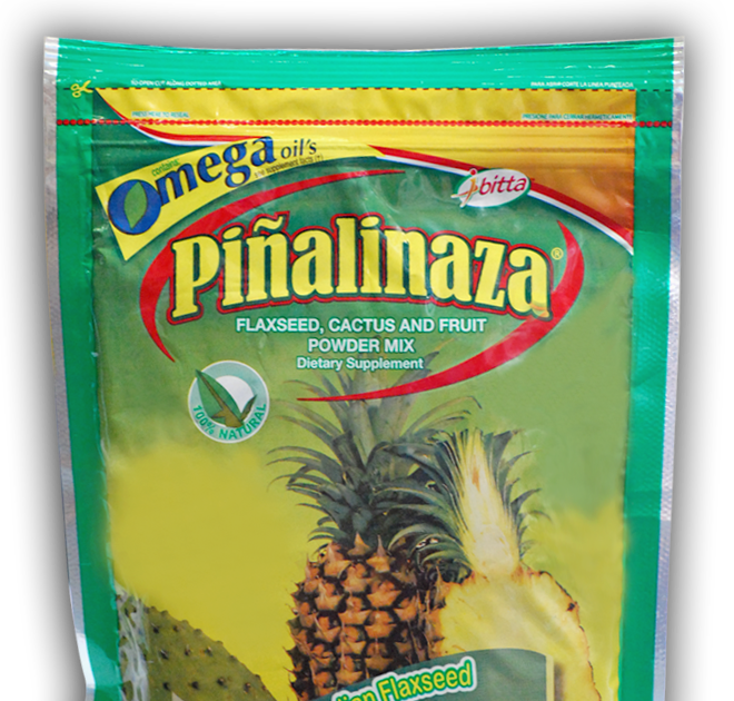 Pina con linaza para adelgazar