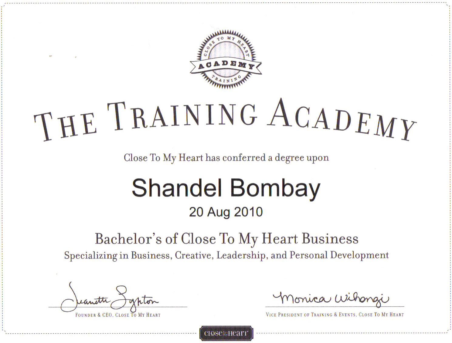 Bachelor degree dissertation
