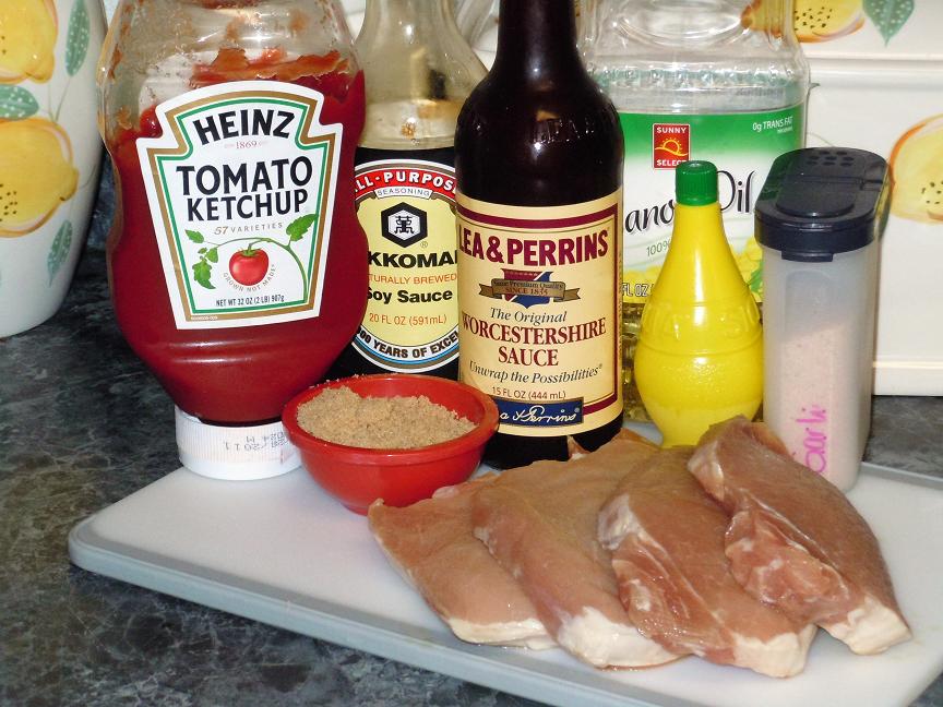 Do You Smell That!!? Tangy/Savory Basted Chops