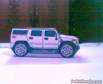 Cars and bikes from Pakistan and arount the world: Paper made Hummer H2 ...